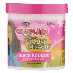 African Pride Dream Kids - Olive Miracle Quick Bounce Detangling Pudding 443ml
