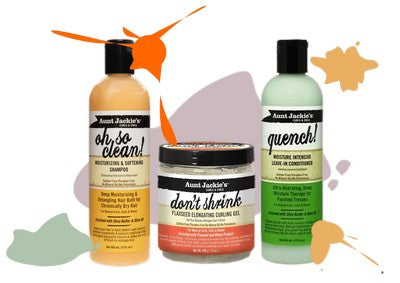 Aunt Jackie&#39;s - The Perfect Wash n’ Go Kit